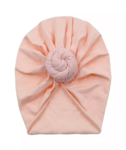 Tulband Donut Licht Coral Roze