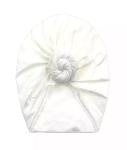 Tulband Donut Wit