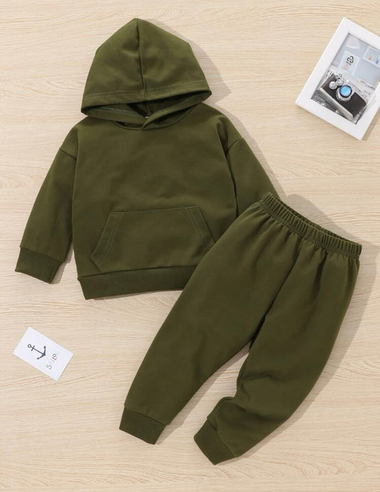 Trainingspak legergroen