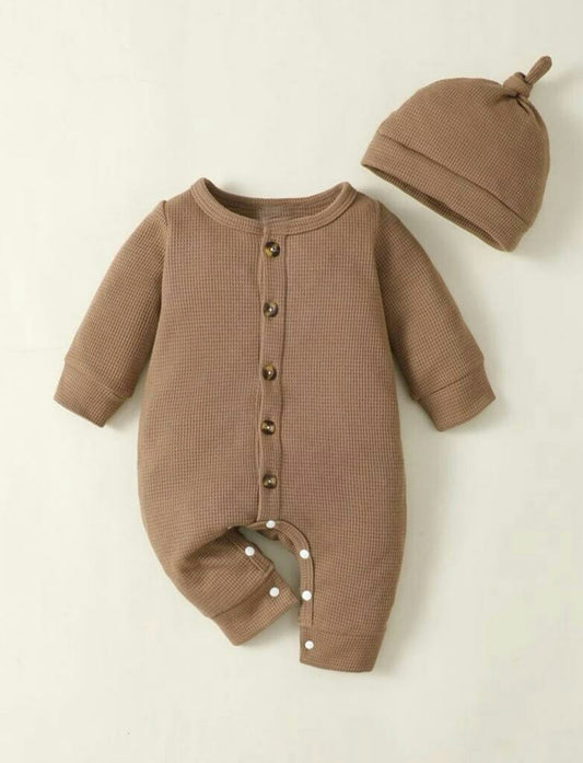 Boxpakje Bruin met muts