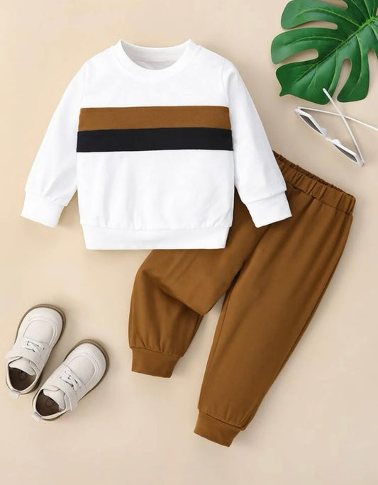 Set Bruin/Wit