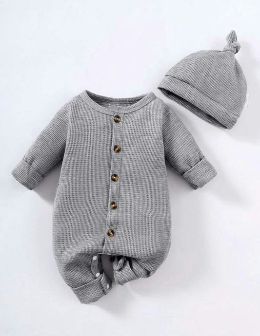 Boxpakje Grijs met muts