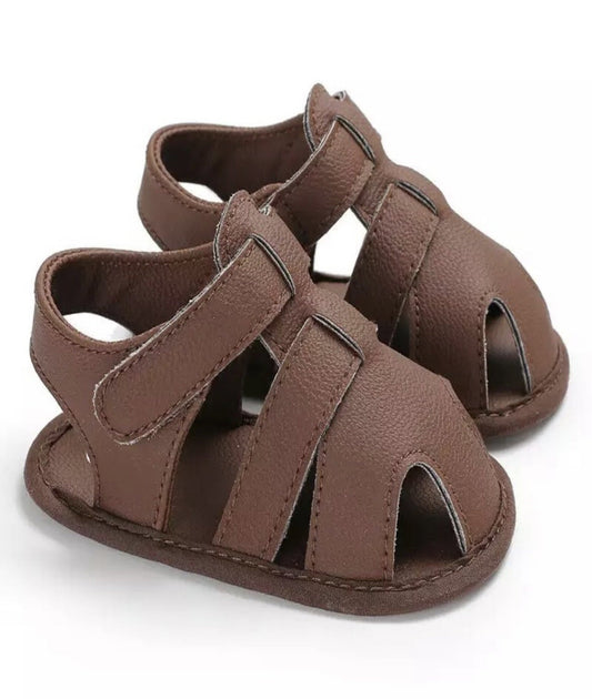 Sandalen Leer Bruin 6 t/m 12 Maanden