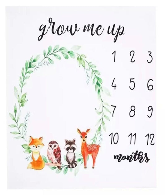 Mijlpaaldeken Laat Me Opgroeien