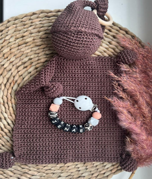 Set Knuffeldoek + Speenkoord Jenae