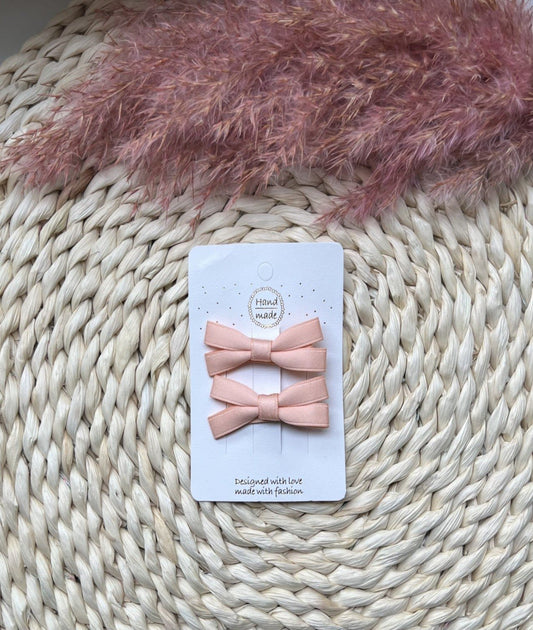 Kleine Haarklep Perzik